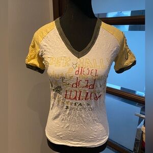 NWT Diesel T-Shirt Snake print, wrinkle design. Tight fitted Medium